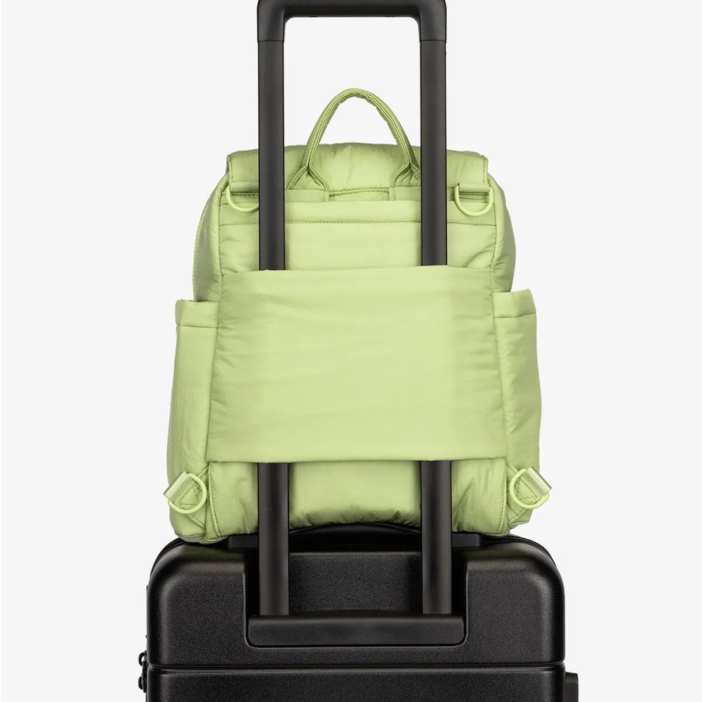 Calpak Convertible Diaper Backpack in Lime - Picture 7 of 8